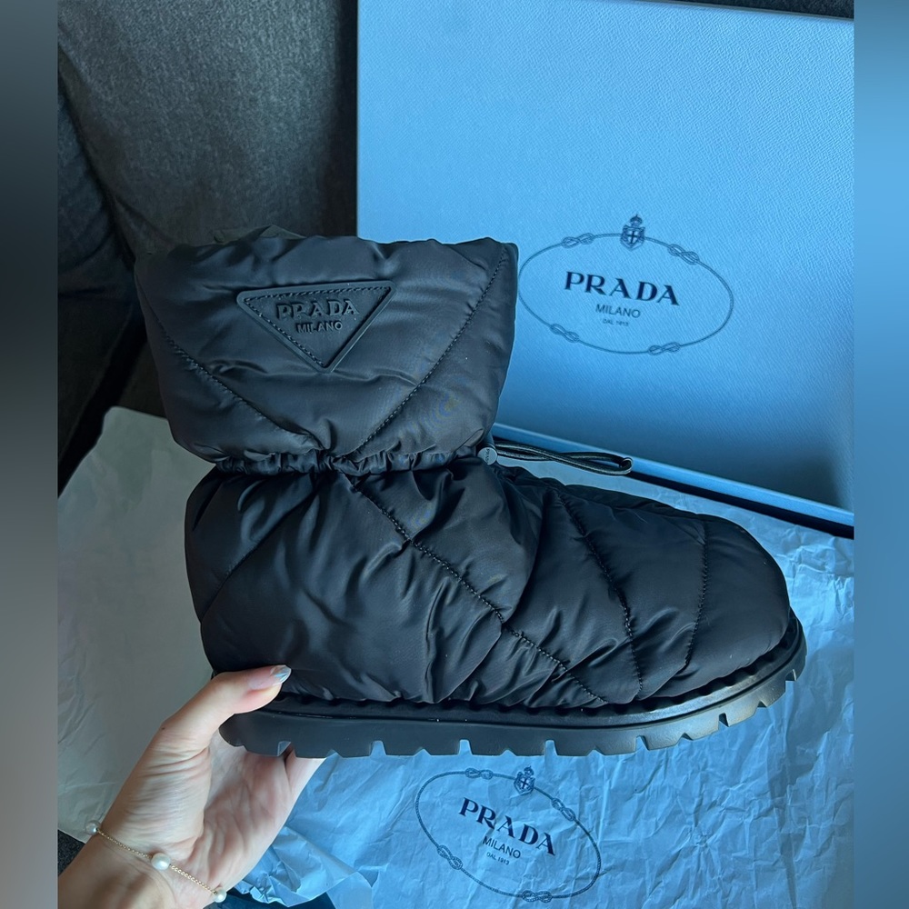 Prada Blow Padded Boots